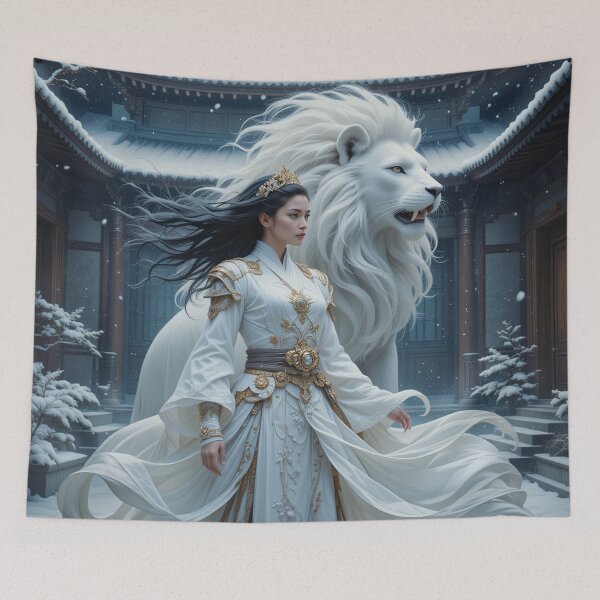 Item preview, Princess and Lion designed and sold by RaF71PrO.