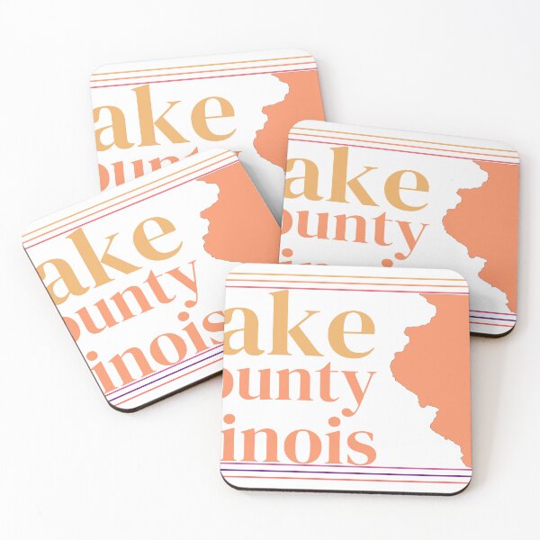Item preview, Lake County Illinois Highlighted on State Map designed and sold by TheIconSmith.