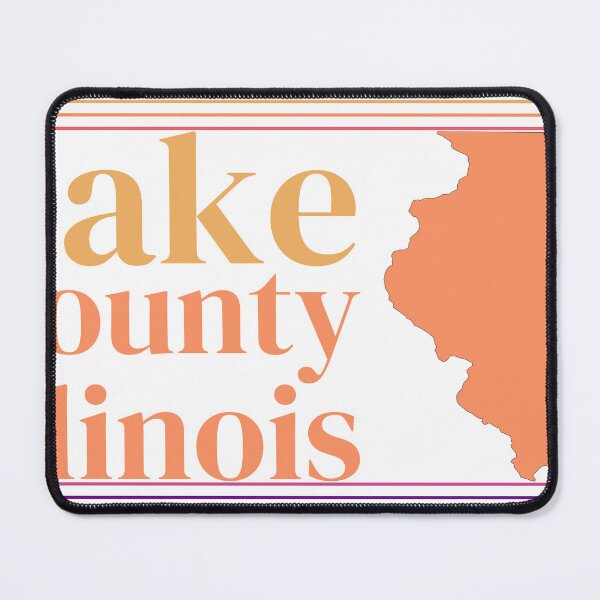 Item preview, Lake County Illinois Highlighted on State Map designed and sold by TheIconSmith.