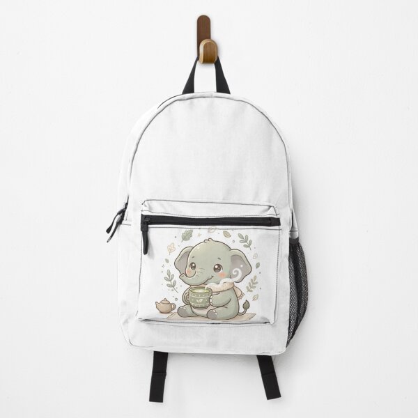 Item preview, A Cute Elephant - Matcha Latte Pastel Sage Green designed and sold by DigitfanStudio.