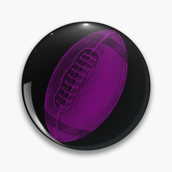 Item preview, Vintage Purple American Football Line Art designed and sold by pattern-archive.