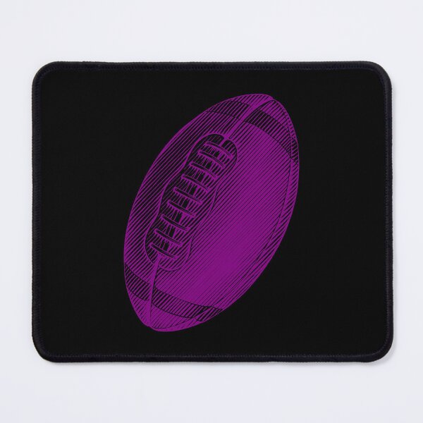 Item preview, Vintage Purple American Football Line Art designed and sold by pattern-archive.