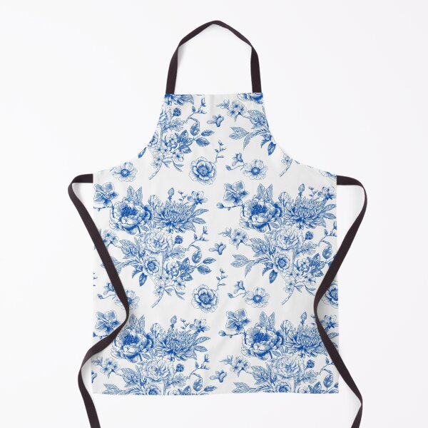 Item preview, Blue and white pattern floral designed and sold by Anisha  Vaz.