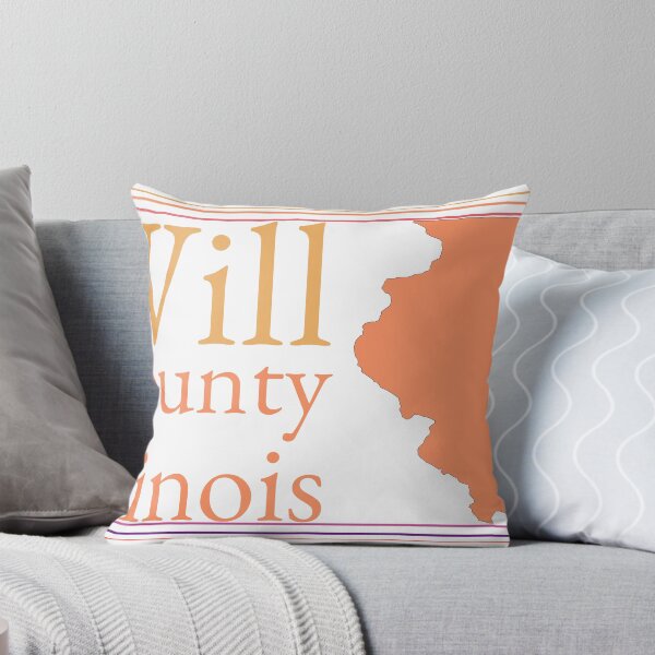 Item preview, Will County Illinois Highlighted on State Map designed and sold by TheIconSmith.