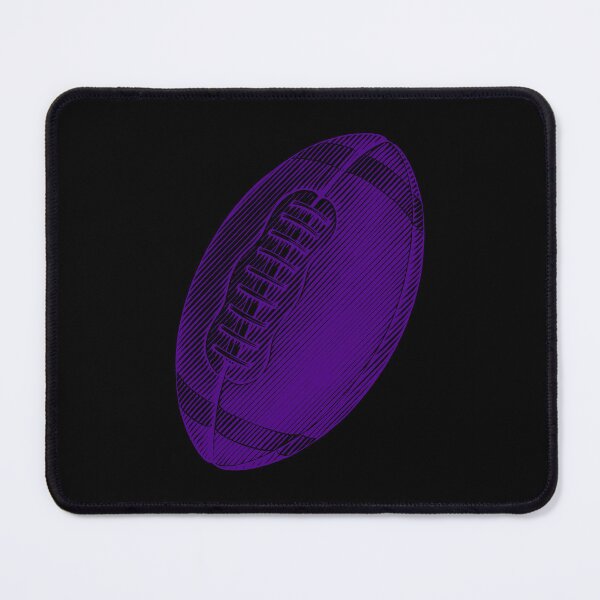 Item preview, Vintage Dark Purple American Football Line Art designed and sold by pattern-archive.