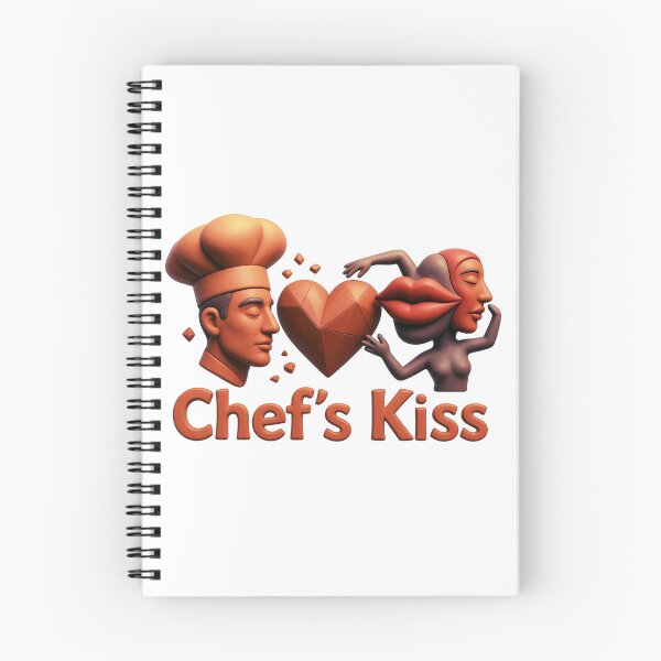 Item preview, Chefs Kiss 3D Clay Style Culinary Perfection Art designed and sold by RDproject.