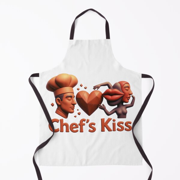 Item preview, Chefs Kiss 3D Clay Style Culinary Perfection Art designed and sold by RDproject.