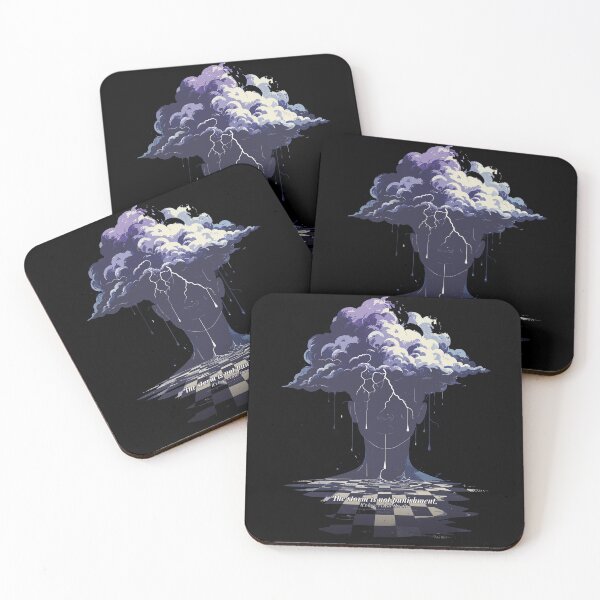 Item preview, Tempest - Storm Cloud Surreal Portrait Art designed and sold by AvalonMoss.