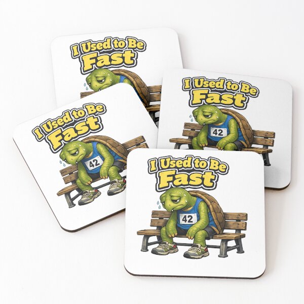 Item preview, I Used to Be Fast Funny Tired Turtle designed and sold by madebysiwa.