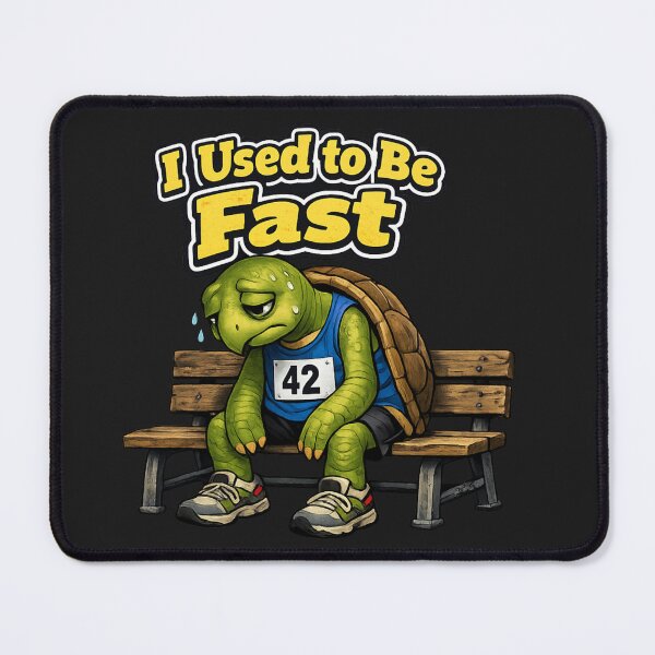 Item preview, I Used to Be Fast Funny Tired Turtle designed and sold by madebysiwa.