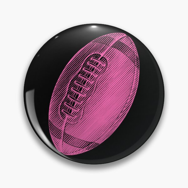 Item preview, Vintage Pink American Football Line Art designed and sold by pattern-archive.