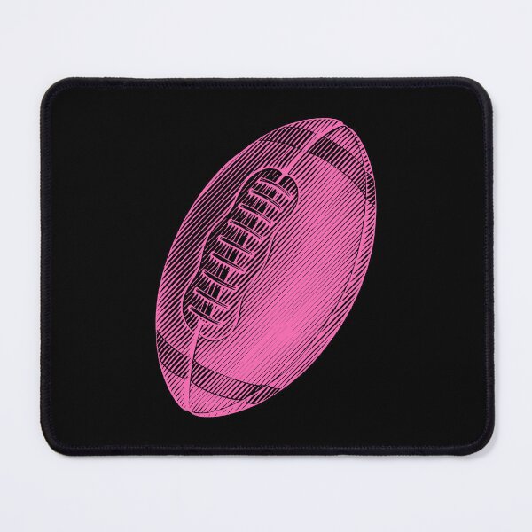 Item preview, Vintage Pink American Football Line Art designed and sold by pattern-archive.