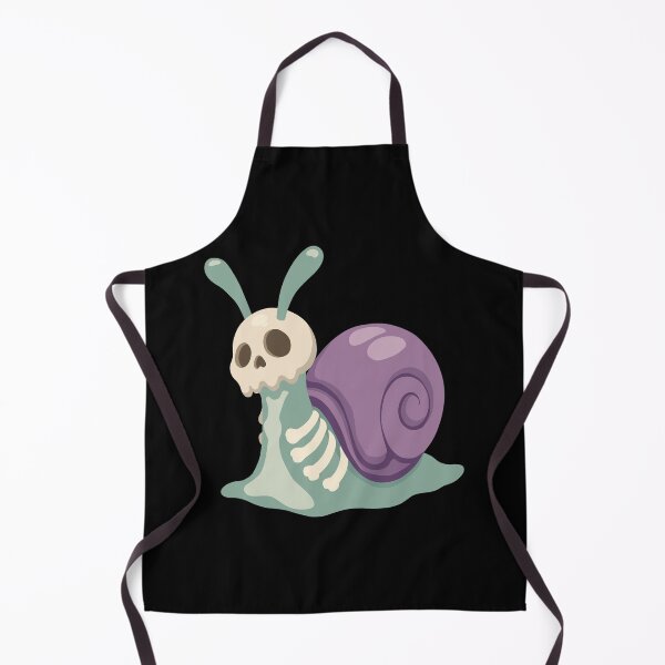 Item preview, Goth Skeleton Snail designed and sold by Doodlywood.
