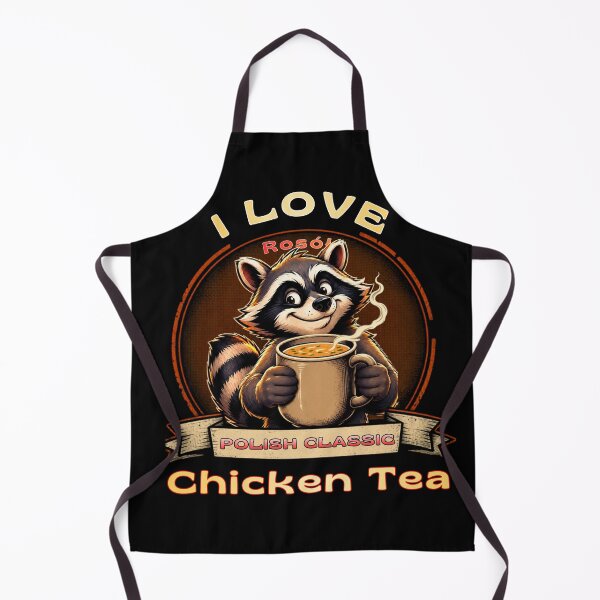 Item preview, Life Is Better With Chicken Tea. Funny Raccoon Polish Chicken Soup Shirt. designed and sold by Creative-Sanc.