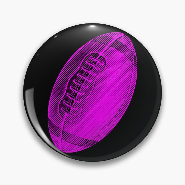 Item preview, Vintage Magenta American Football Line Art designed and sold by pattern-archive.
