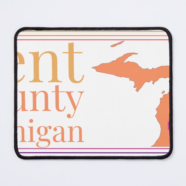 Item preview, Kent County Michigan Highlighted on State Map designed and sold by TheIconSmith.