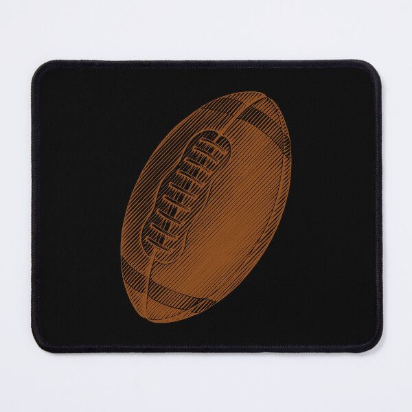 Item preview, Vintage Brown American Football Line Art designed and sold by pattern-archive.