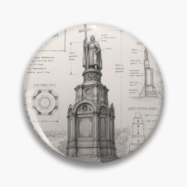 Aperçu de l'œuvre Monument Volodymyr Kiev Ukraine créée et vendue par MixailG.