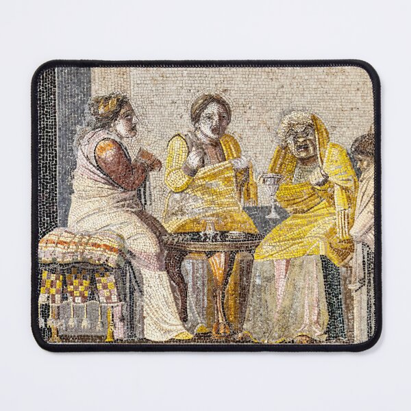 Item preview, Consultation with a Witch Mosaic Pompeii 02 designed and sold by Weston Westmoreland.