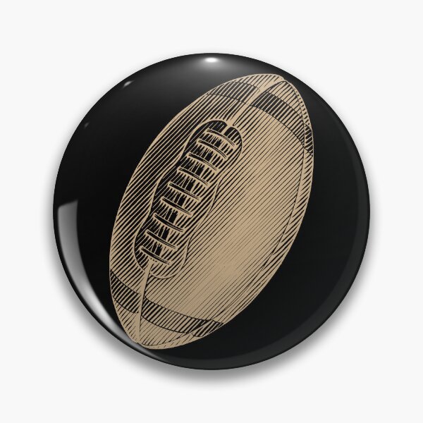 Item preview, Vintage Tan American Football Line Art designed and sold by pattern-archive.