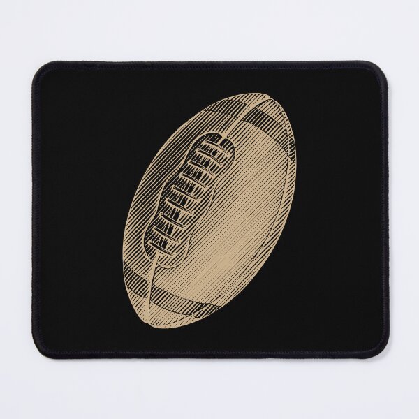 Item preview, Vintage Tan American Football Line Art designed and sold by pattern-archive.