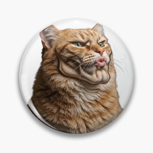 Item preview, ​"Sigma Cat Mewing Face Funny Meme Aesthetic" designed and sold by Malalese.
