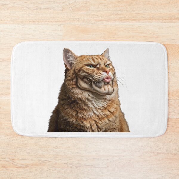 Item preview, ​"Sigma Cat Mewing Face Funny Meme Aesthetic" designed and sold by Malalese.