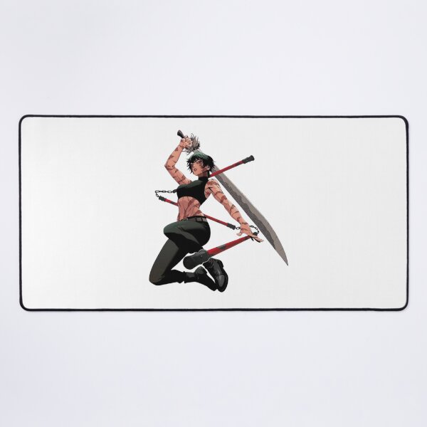 Item preview, Scarred Heavenly Restriction Heroine with Twin Cursed Tools designed and sold by DeepBlueMeadow.