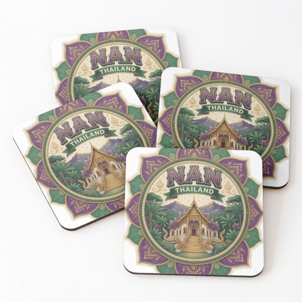 Item preview, Nan Thailand Temple Heritage Travel Sticker designed and sold by Imaginarium of Chaos falcon88 .
