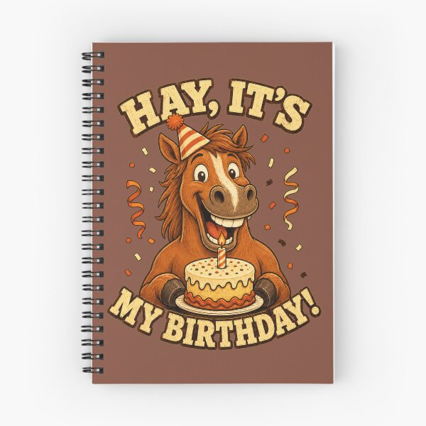 Item preview, Hay, It’s My Birthday! Funny Horse Party Design designed and sold by Kolibra.