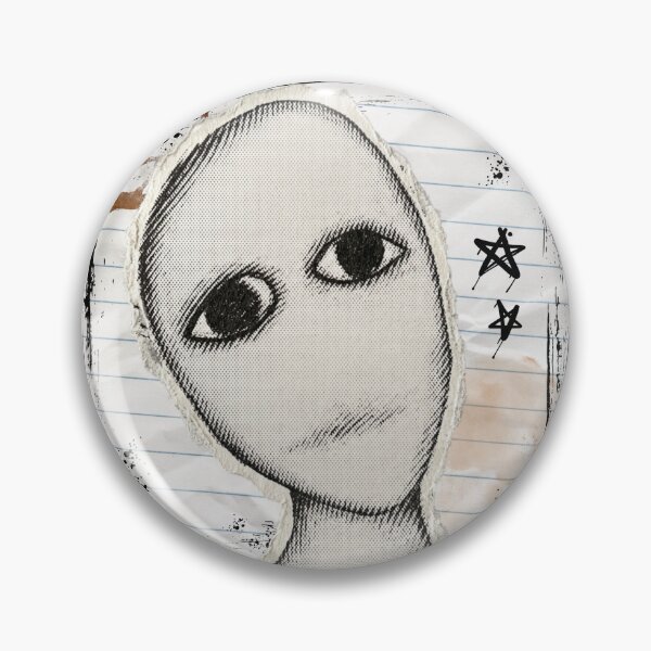 Item preview, punk creepy guy poster  designed and sold by Earlrose.