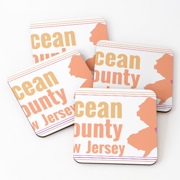 Item preview, Ocean County New Jersey Highlighted on State Map designed and sold by TheIconSmith.