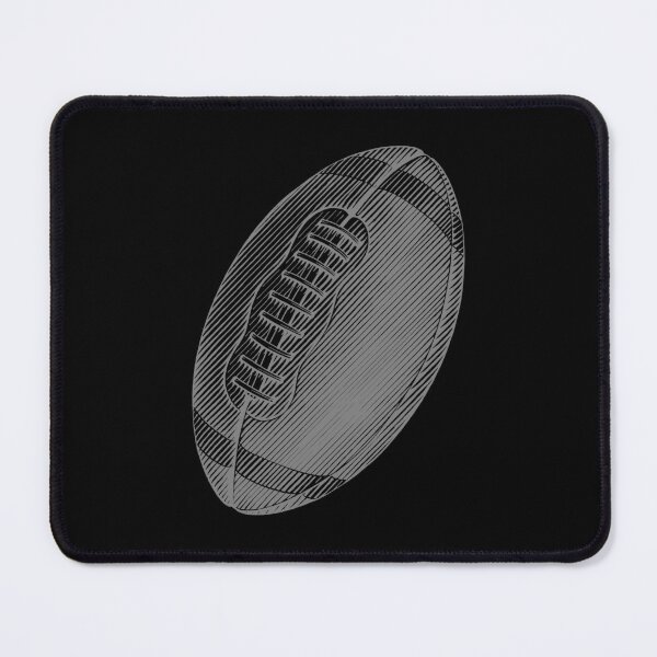 Item preview, Vintage Gray American Football Line Art designed and sold by pattern-archive.