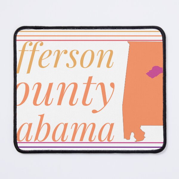 Item preview, Jefferson County Alabama Highlighted on State Map designed and sold by TheIconSmith.