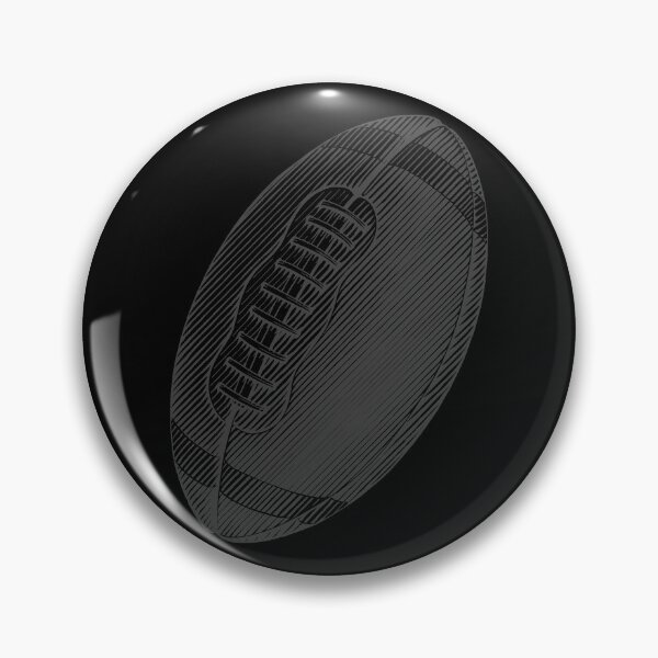 Item preview, Vintage Dark Gray American Football Line Art designed and sold by pattern-archive.