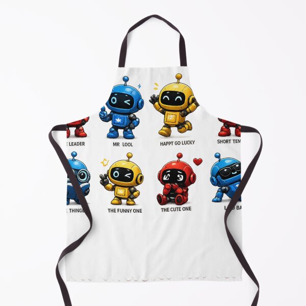 Item preview, Tiny Robot Memes | Cute AI Humor Typography Design designed and sold by VasiArtLab.