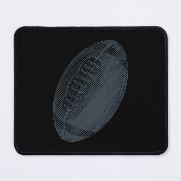 Item preview, Vintage Charcoal American Football Line Art designed and sold by pattern-archive.