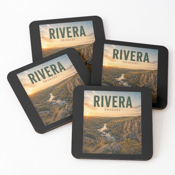 Item preview, Rivera Canyon Sunset Travel Poster designed and sold by Tienda-Vane.