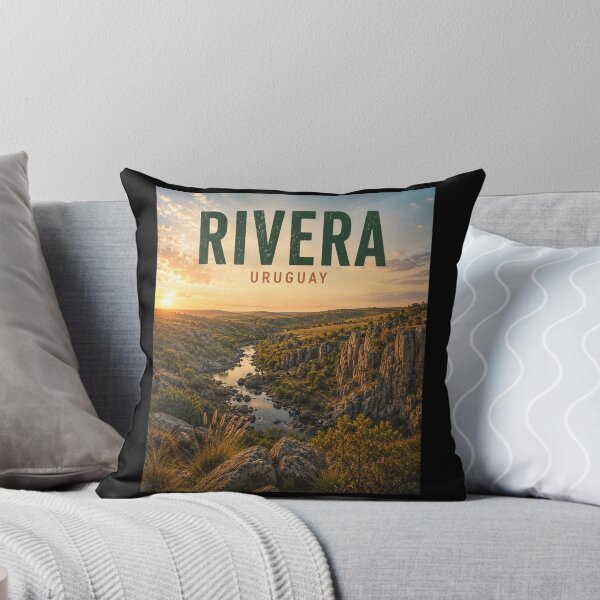 Item preview, Rivera Canyon Sunset Travel Poster designed and sold by Tienda-Vane.