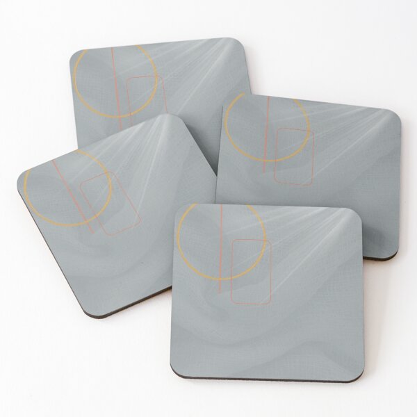 Item preview, Minimalist Sculpture: Gold and Terracotta designed and sold by Diseño que alegran tu día.