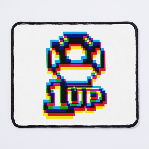 Item preview, 1up Mushroom Glitch designed and sold by animinimal.