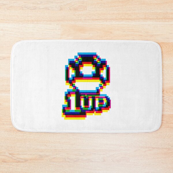 Item preview, 1up Mushroom Glitch designed and sold by animinimal.