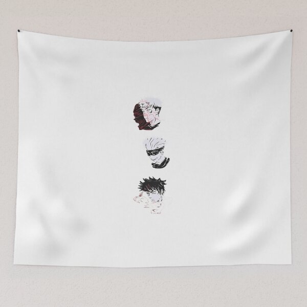 Item preview, Triple Stacked Minimalist Ink Spots Sorcerer Portraits designed and sold by DeepBlueMeadow.