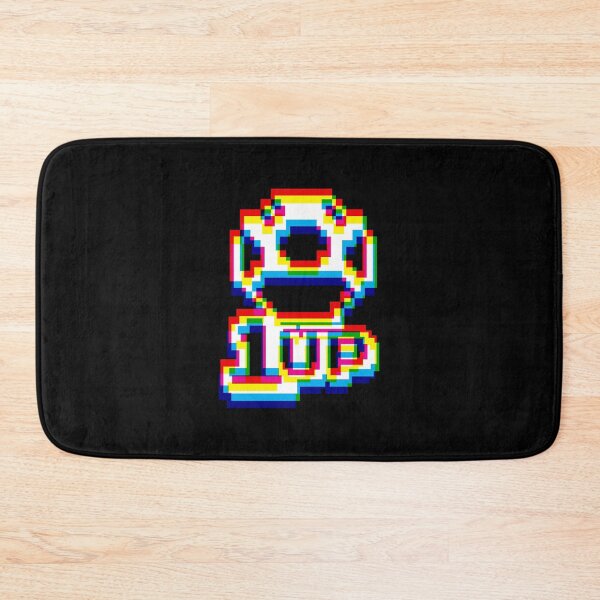 Item preview, 1up Mushroom Negative Glitch designed and sold by animinimal.