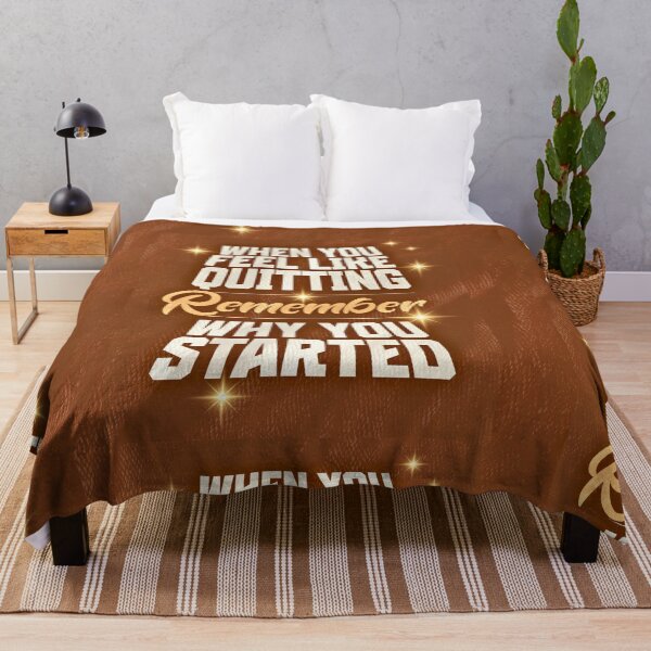 Item preview, When You Feel Like Quitting – Inspirational Quote Design designed and sold by CheersTOGETHER.