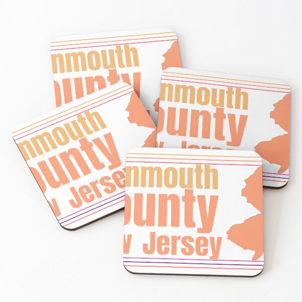Item preview, Monmouth County New Jersey Highlighted on State Map designed and sold by TheIconSmith.