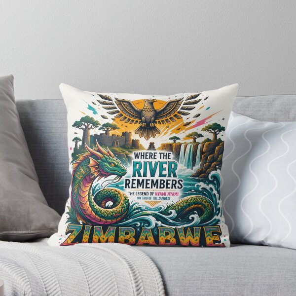 Item preview, Zimbabwe Nyami Nyami River God Design designed and sold by VoidAnimeStudio.