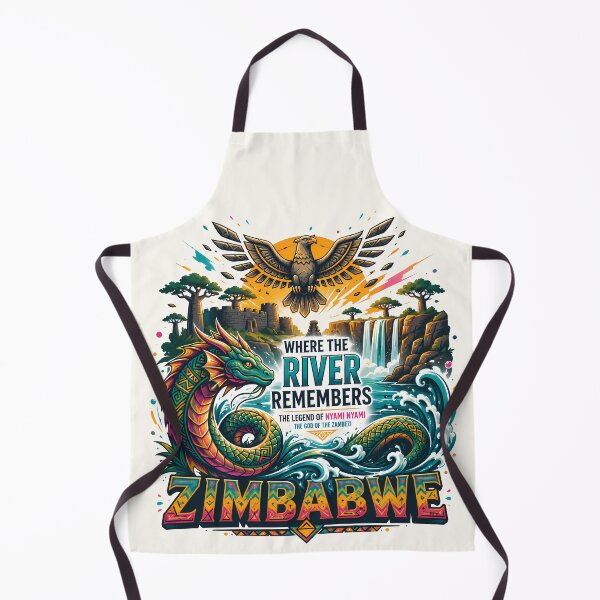 Item preview, Zimbabwe Nyami Nyami River God Design designed and sold by VoidAnimeStudio.