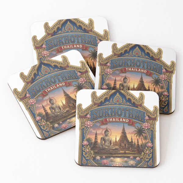 Item preview, Sukhothai Thailand Ancient Heritage Sticker designed and sold by Imaginarium of Chaos falcon88 .