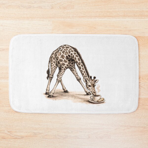 Item preview, Funny Giraffe Coffee T-Shirt, Giraffe Lover Gift, Animal Coffee Graphic Tee, Safari Coffee Lover Shirt, Cute Wildlife Apparel designed and sold by Velnoxar.